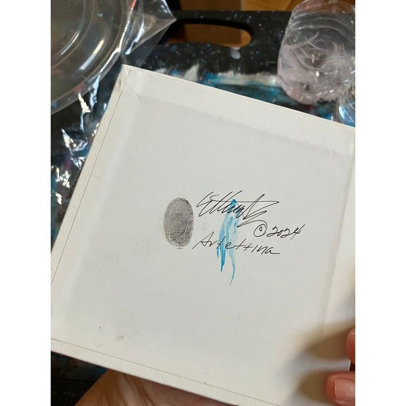 Original Painting Butterfly strawberries ooak Art surrealism‎ artwork Artettina - Picture 6 of 7